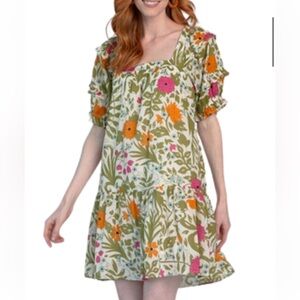 Olivia James Sophie Dress, Cottage Vine, Large